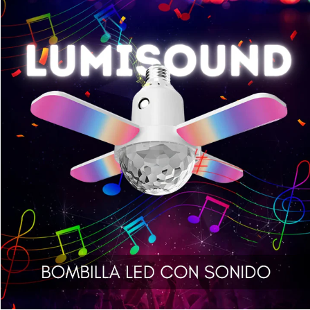 LUMINA VIBE - BOMBILLA LED CON SONIDO